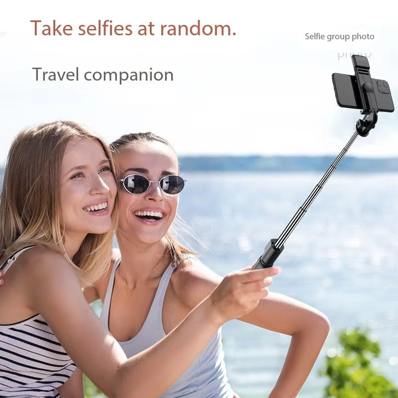 3-in-1 Selfie Stick Tripod with LED Fill Light & Bluetooth Remote